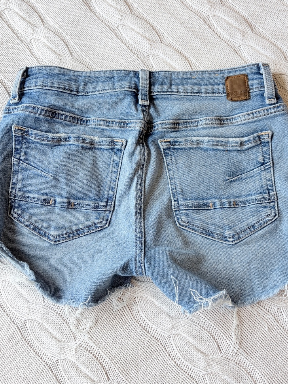 BKE Stella mid-rise denim short size 25 - Picture 2 of 5